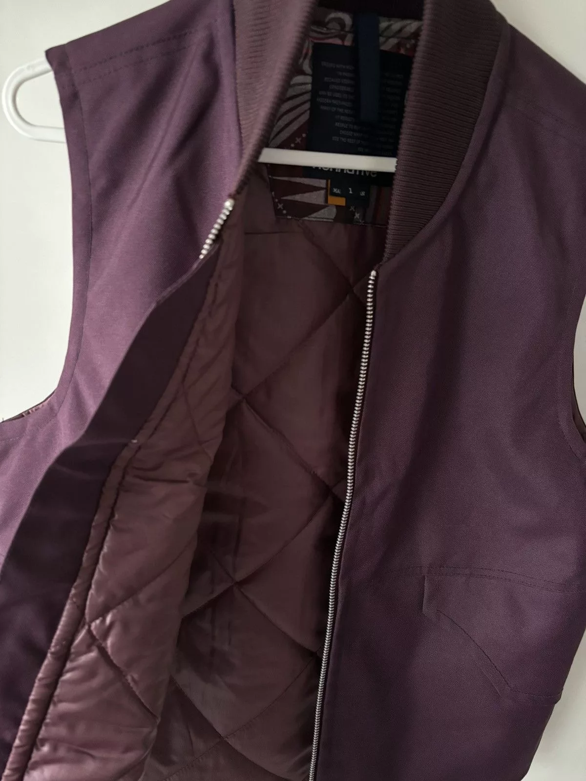 Nonnative Vests Nonnative Burgundy Bubble Vest Red
