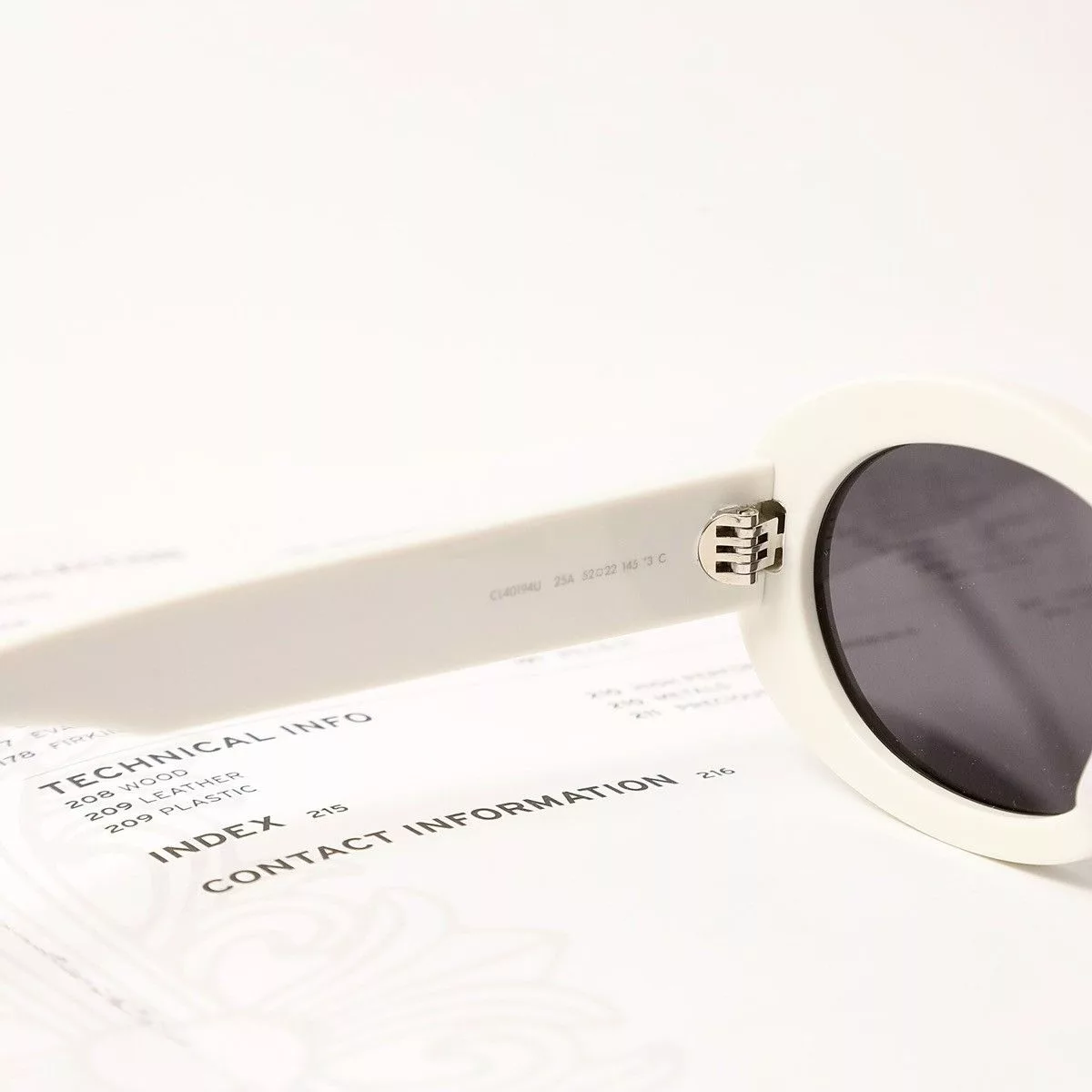 Celine Sunglasses CELINE CL40194U SUNGLASSES White