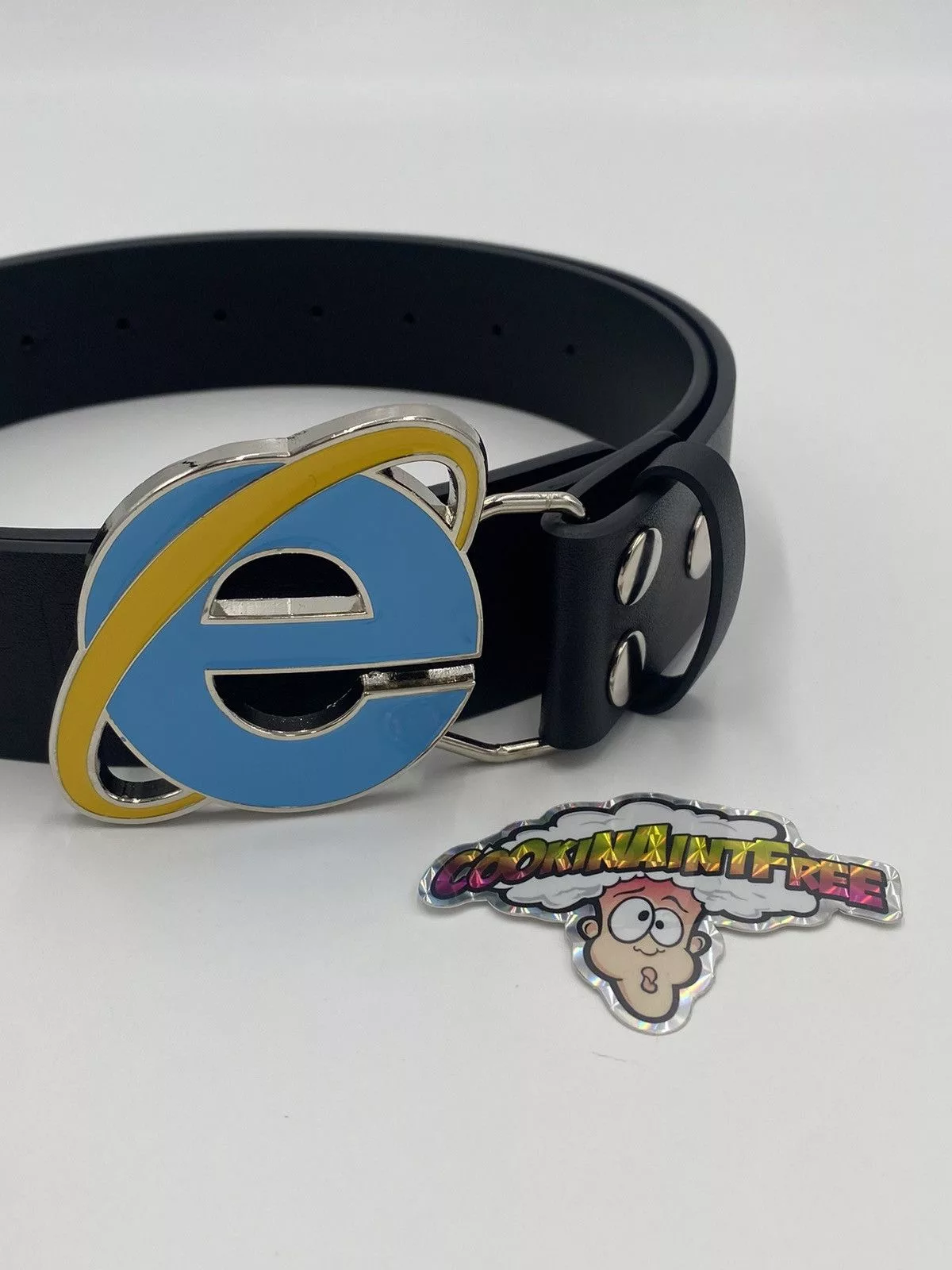 Drought Belts Drought × Microsoft 2023 DROUGHT INTERNET EXPLORER BELT Black Vintage