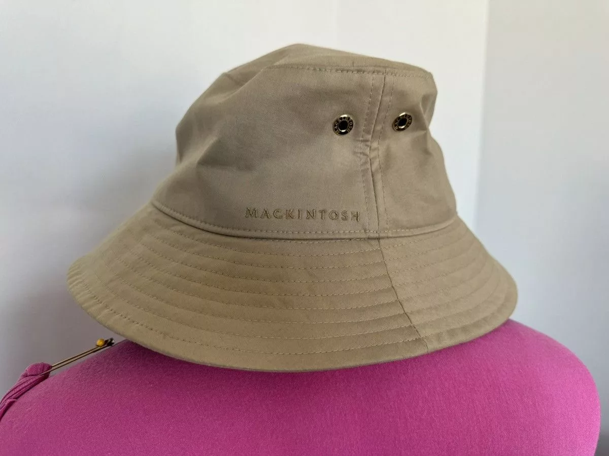 Mackintosh Hats Mackintosh Bucket Hat Beige
