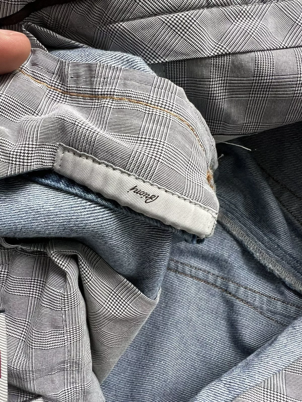 Brioni Denim Collection Livigno Pants Blue