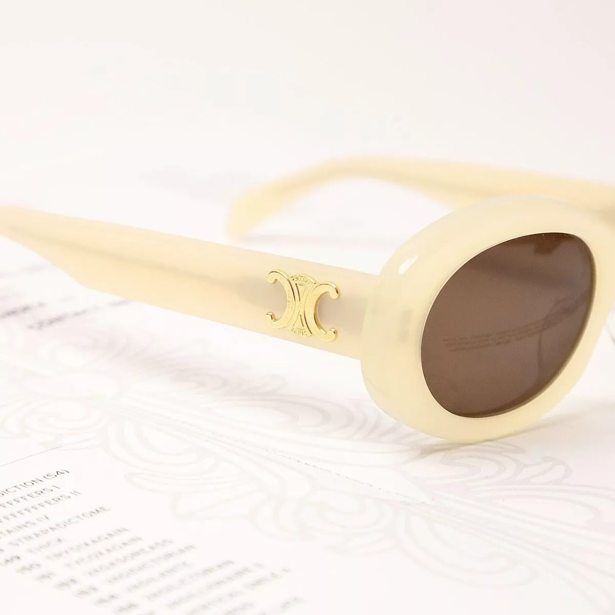Celine Sunglasses CELINE CL40194U SUNGLASSES Beige