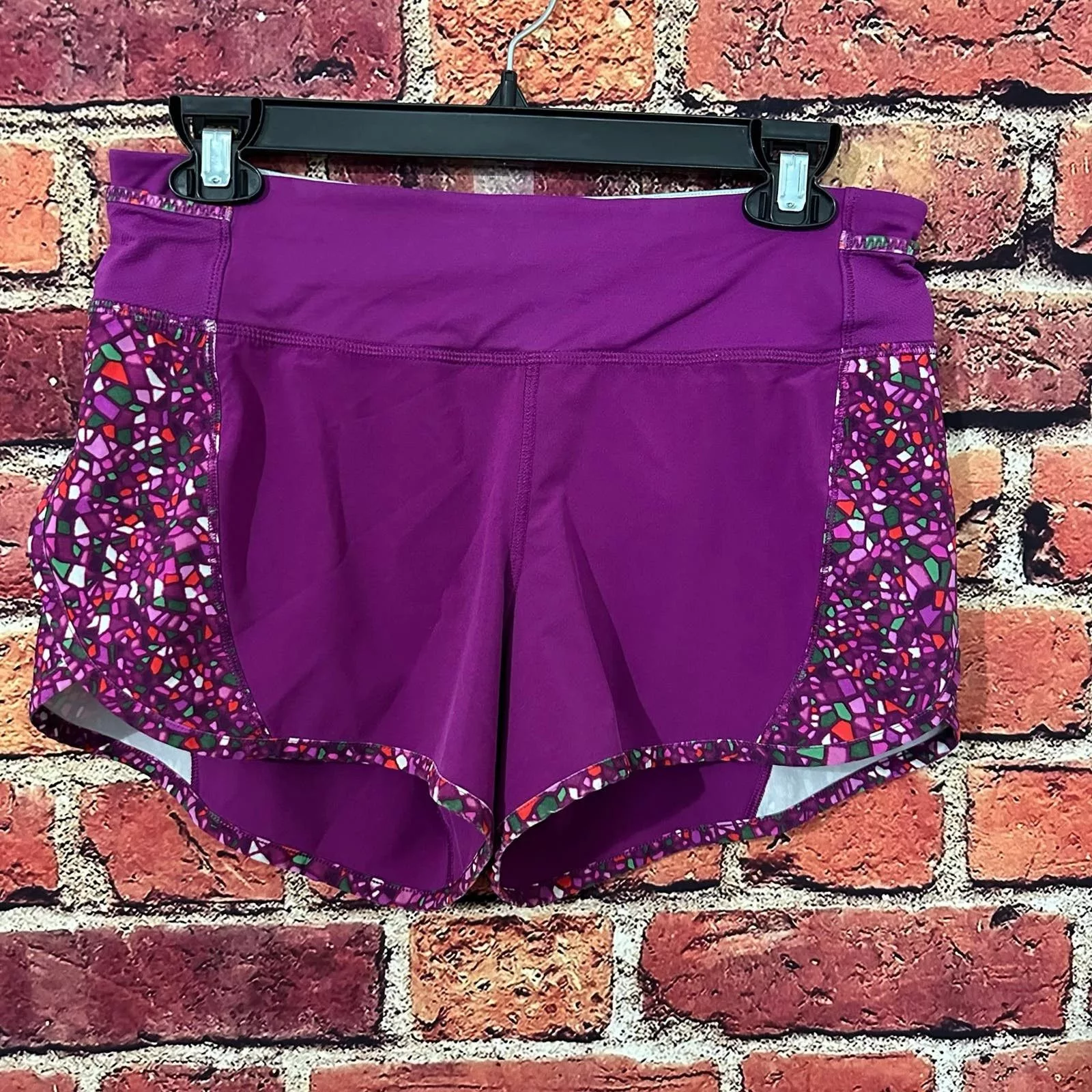 lululemon shorts size 6 Purple