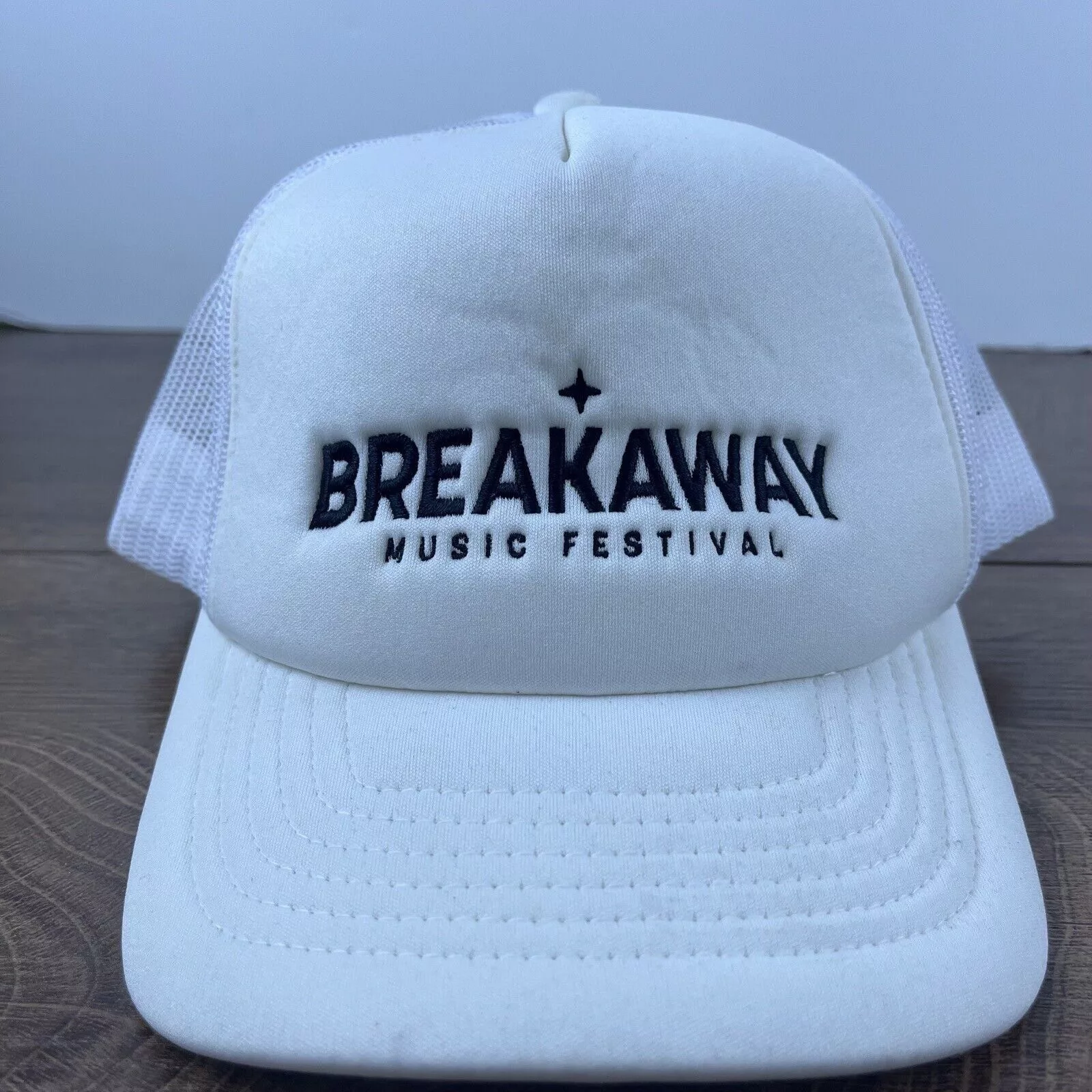 Other Hats Other Breakaway Musical Festival Hat White Cap Hat Adjustable Hat
