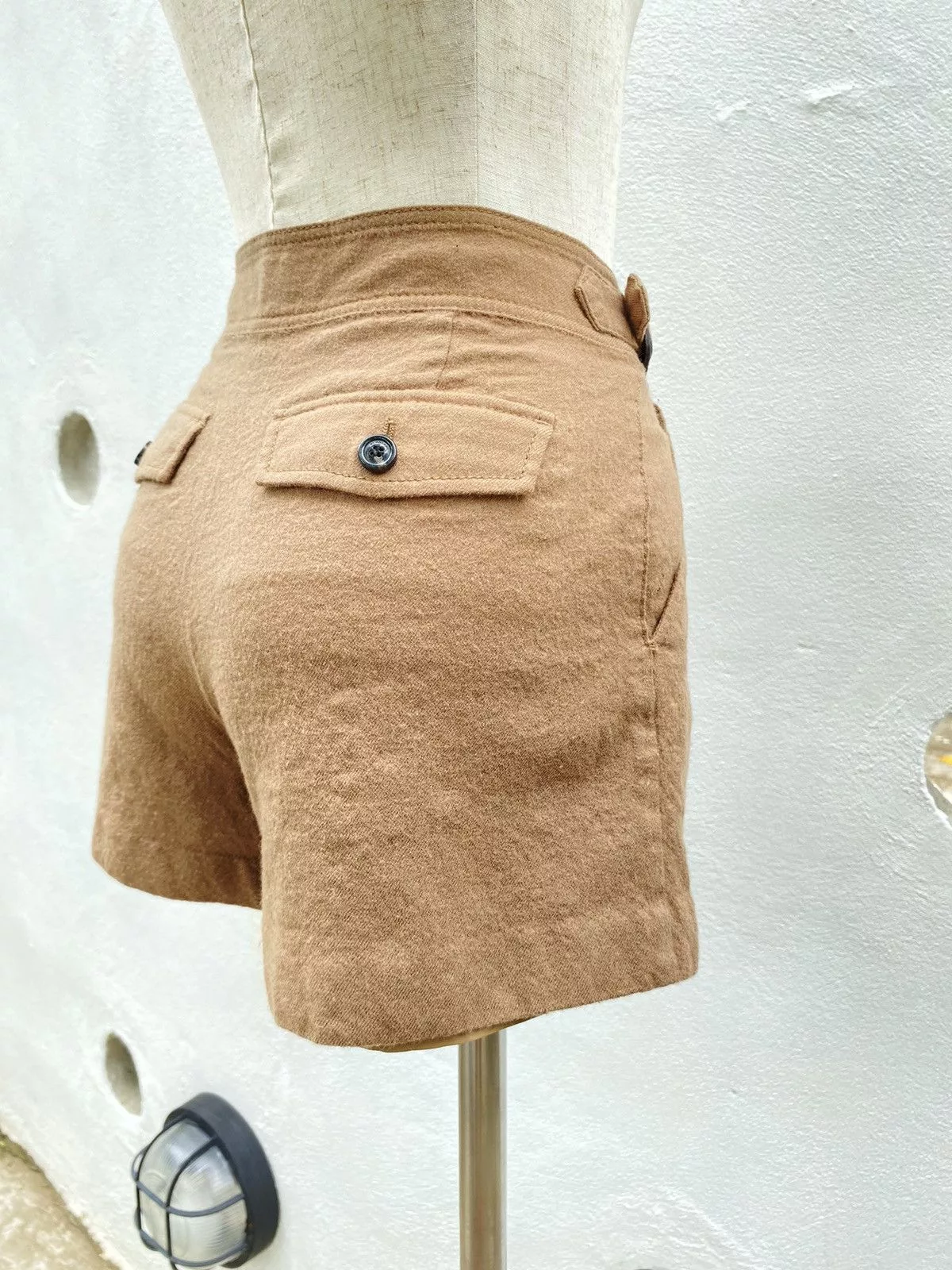 Burberry Shorts Burberry wool hot shorts pants Brown