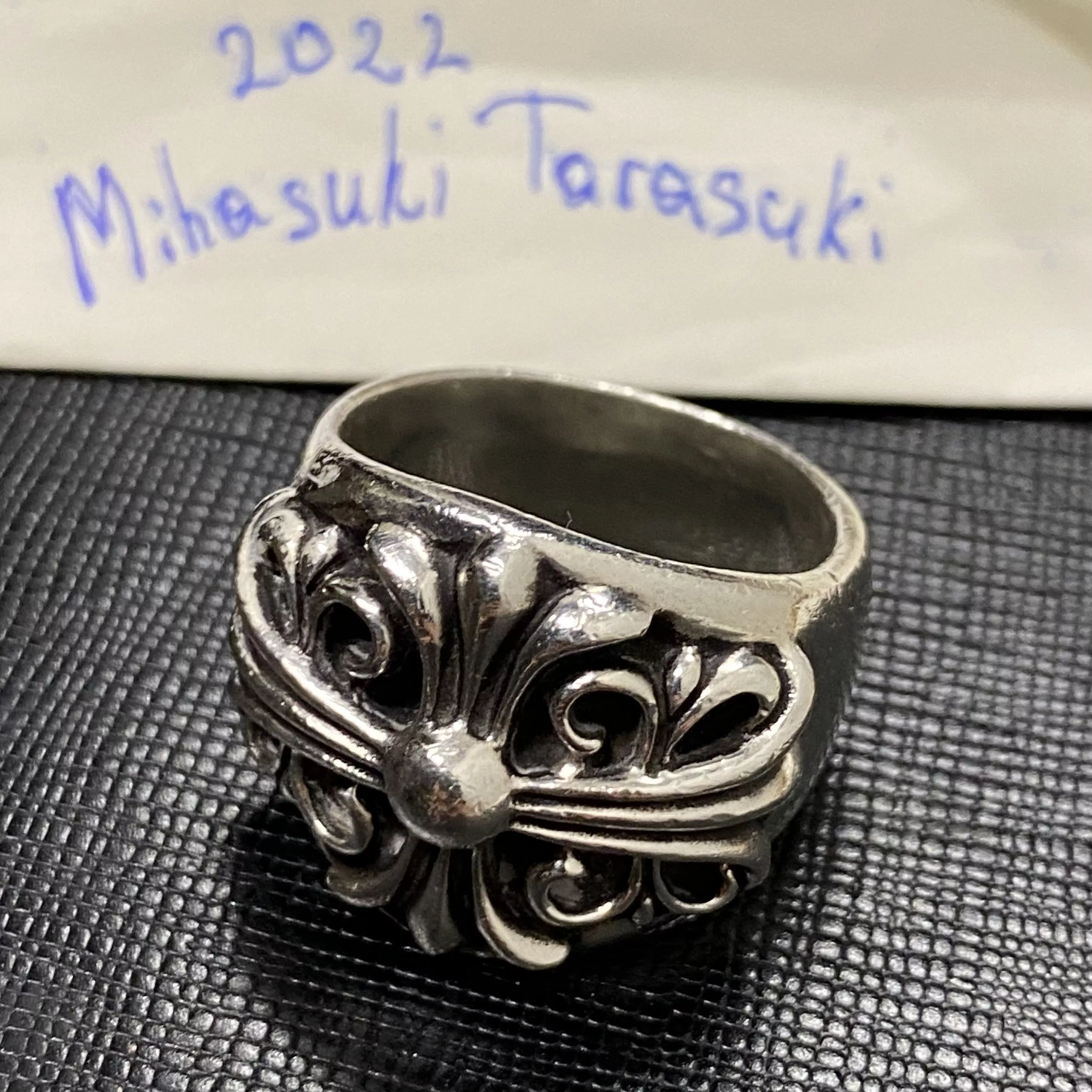 Chrome Hearts Jewelry Watches Chrome Hearts Keeper ring size 10 Silver