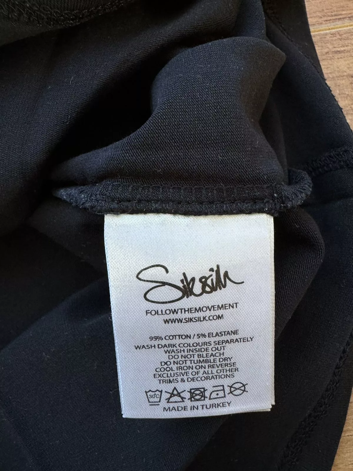 SikSilk Short Sleeve T Shirts SikSilk Sik silk classic Black