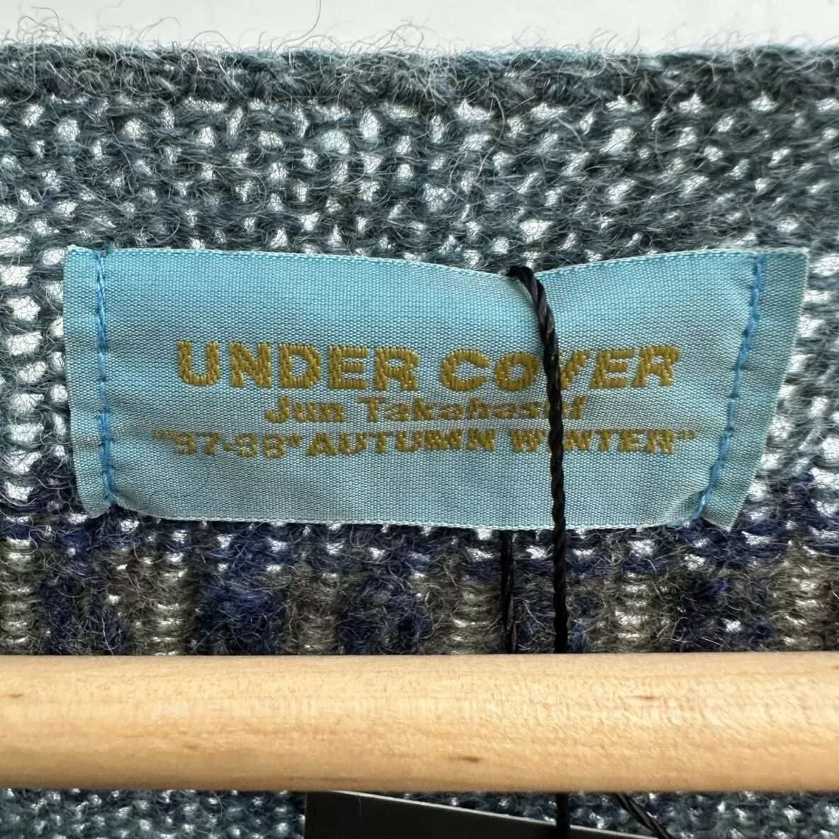Undercover Sweaters Knitwear Undercover 98 Knit Sweater Blue