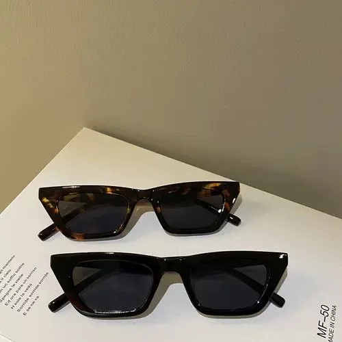 Designer Sunglasses Designer × Electric Visual Vintage square frame sunglasses Black Streetwear