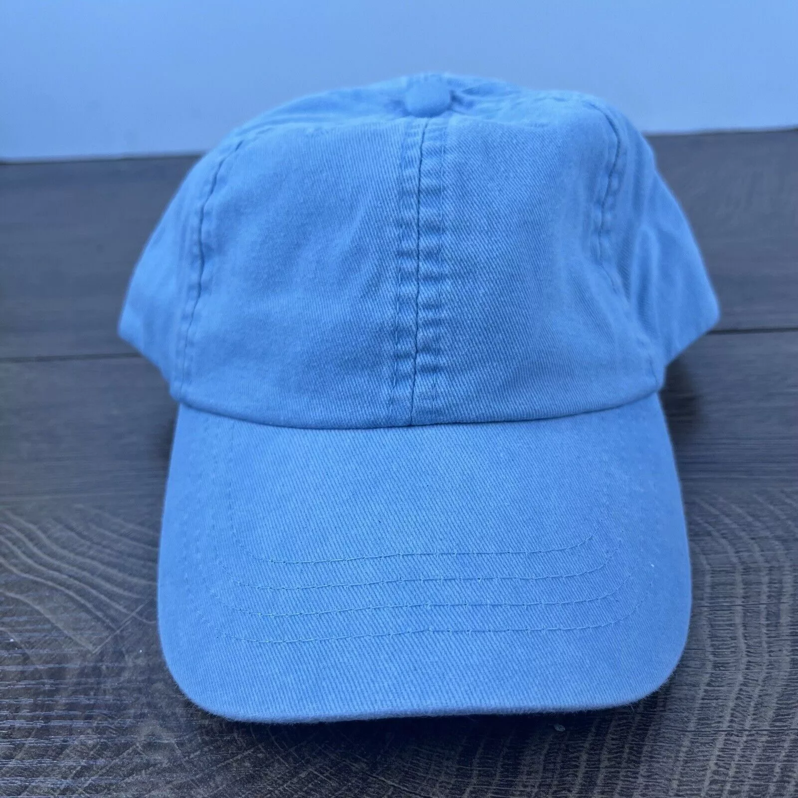 Other Hats Other Plain Light Blue Hat Blue Adjustable Hat Blue Adult Size Hat