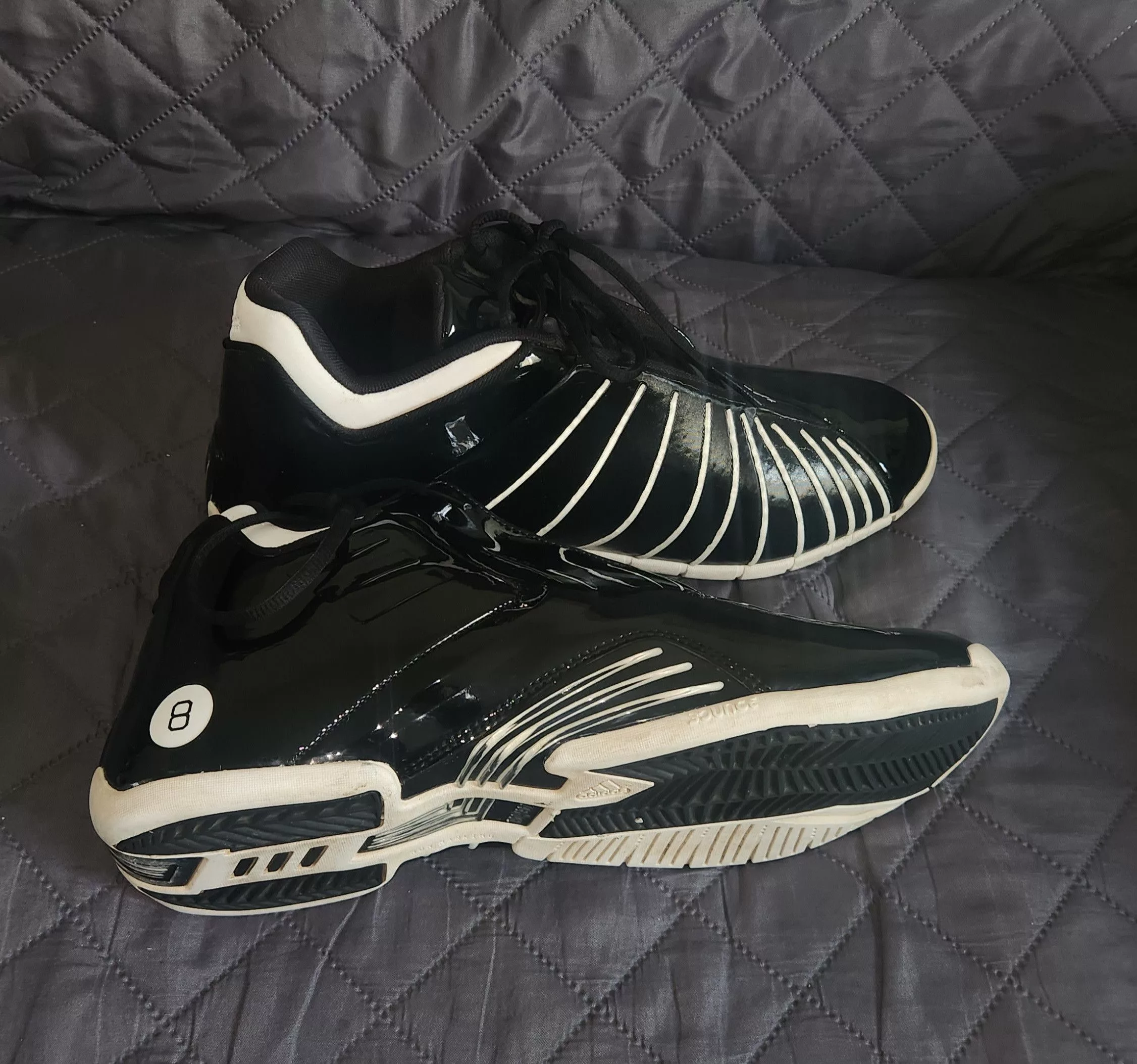 Adidas Hi Top Sneakers Adidas Black Ball