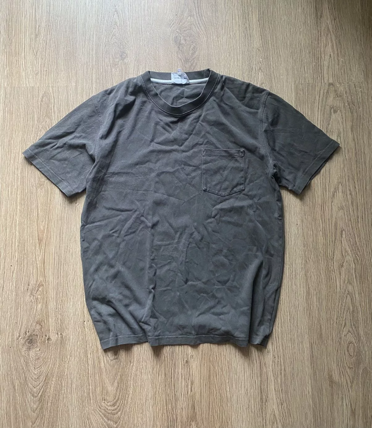 Norse Projects Short Sleeve T Shirts Norse Projects asphalt grey oversized fit Niels Pocket Gray