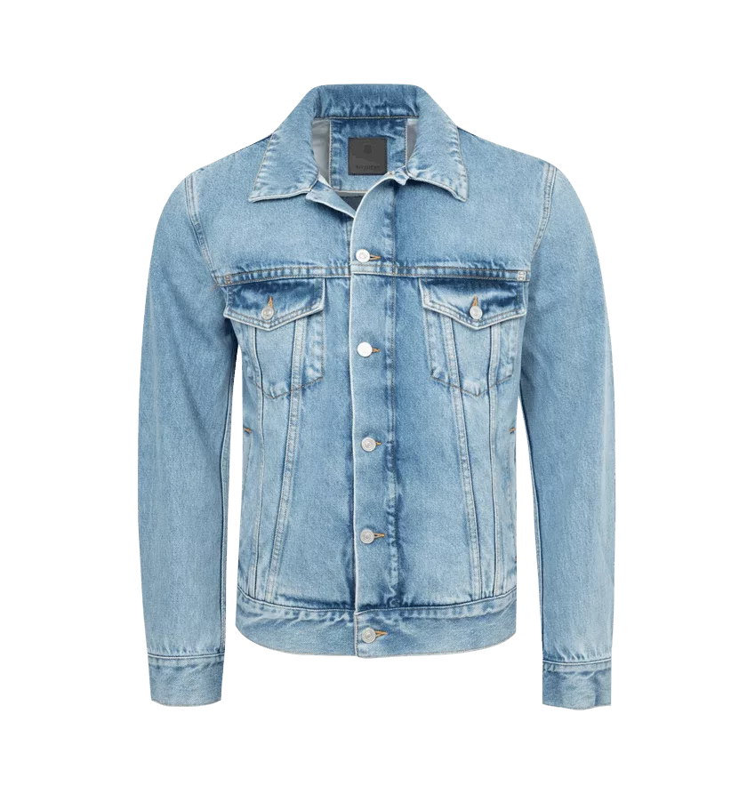Givenchy Denim Jackets Givenchy o1h1sh10624 Denim Jacket in Denim Blue