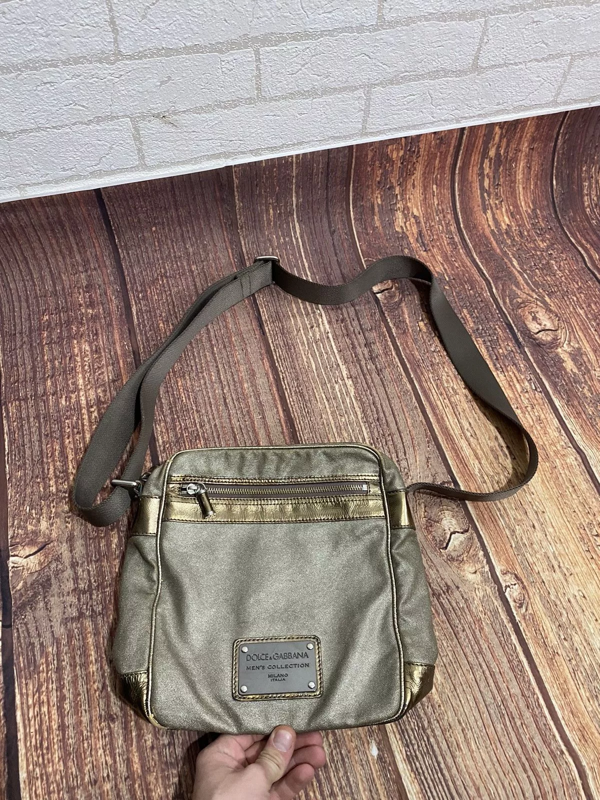 Dolce & Gabbana Shoulder Bags Dolce & Gabbana × Vintage Vintage Dolce & Gabbana multi pocket leather bag Streetwear