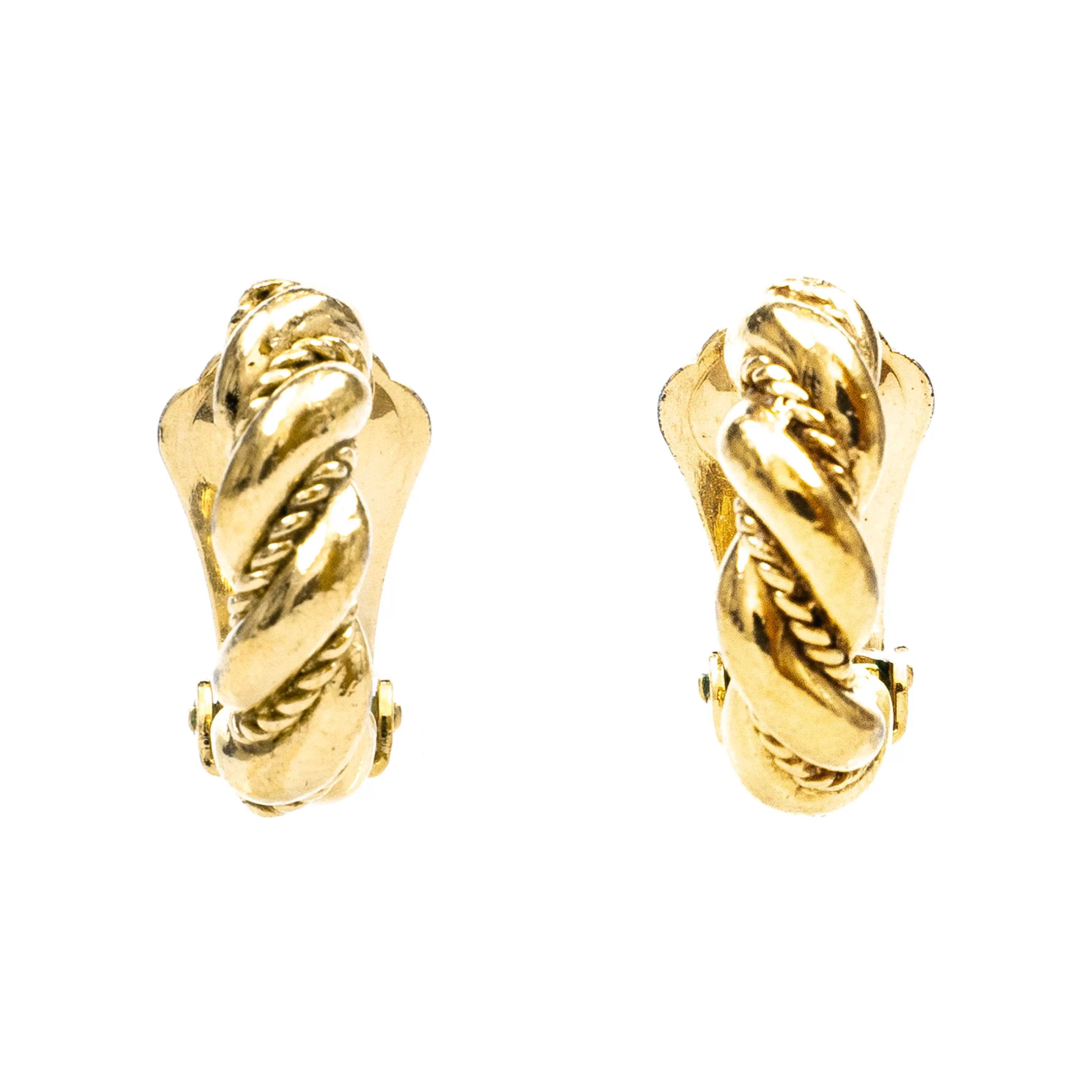 Dior Earrings Dior Clip Earrings Gold