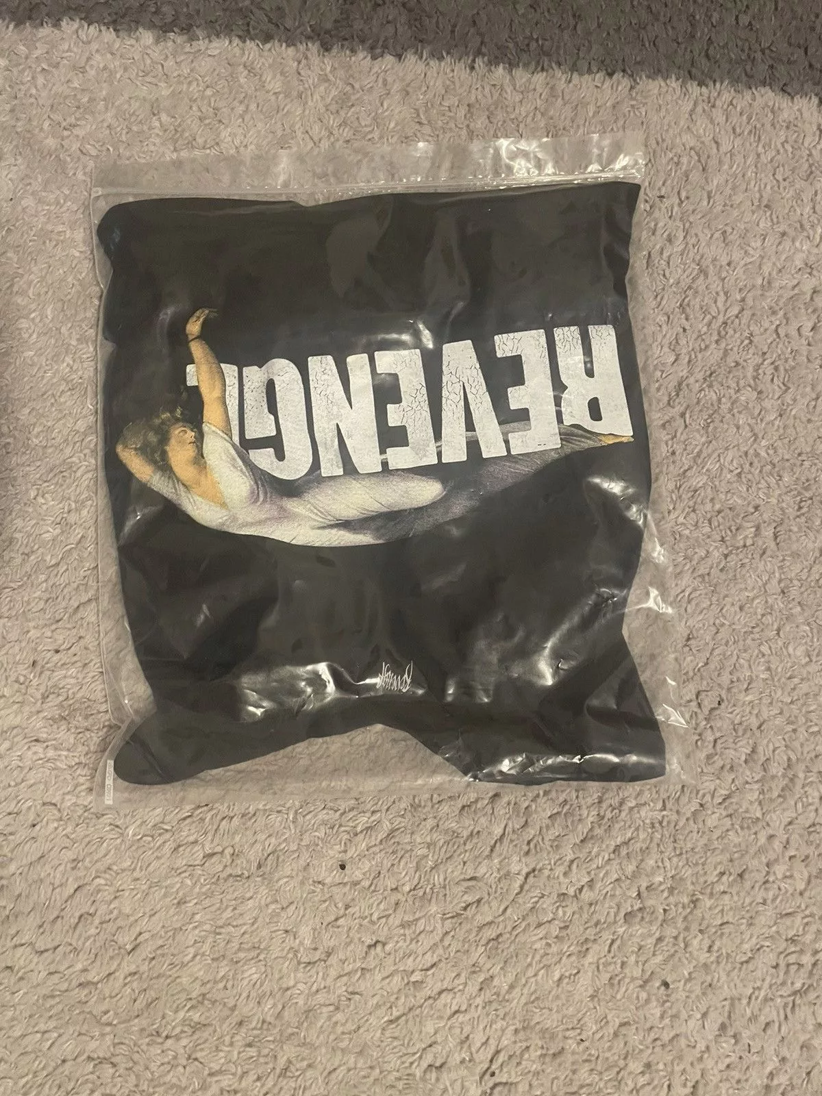 Revenge Short Sleeve T Shirts Revenge Nightmare Tee Black