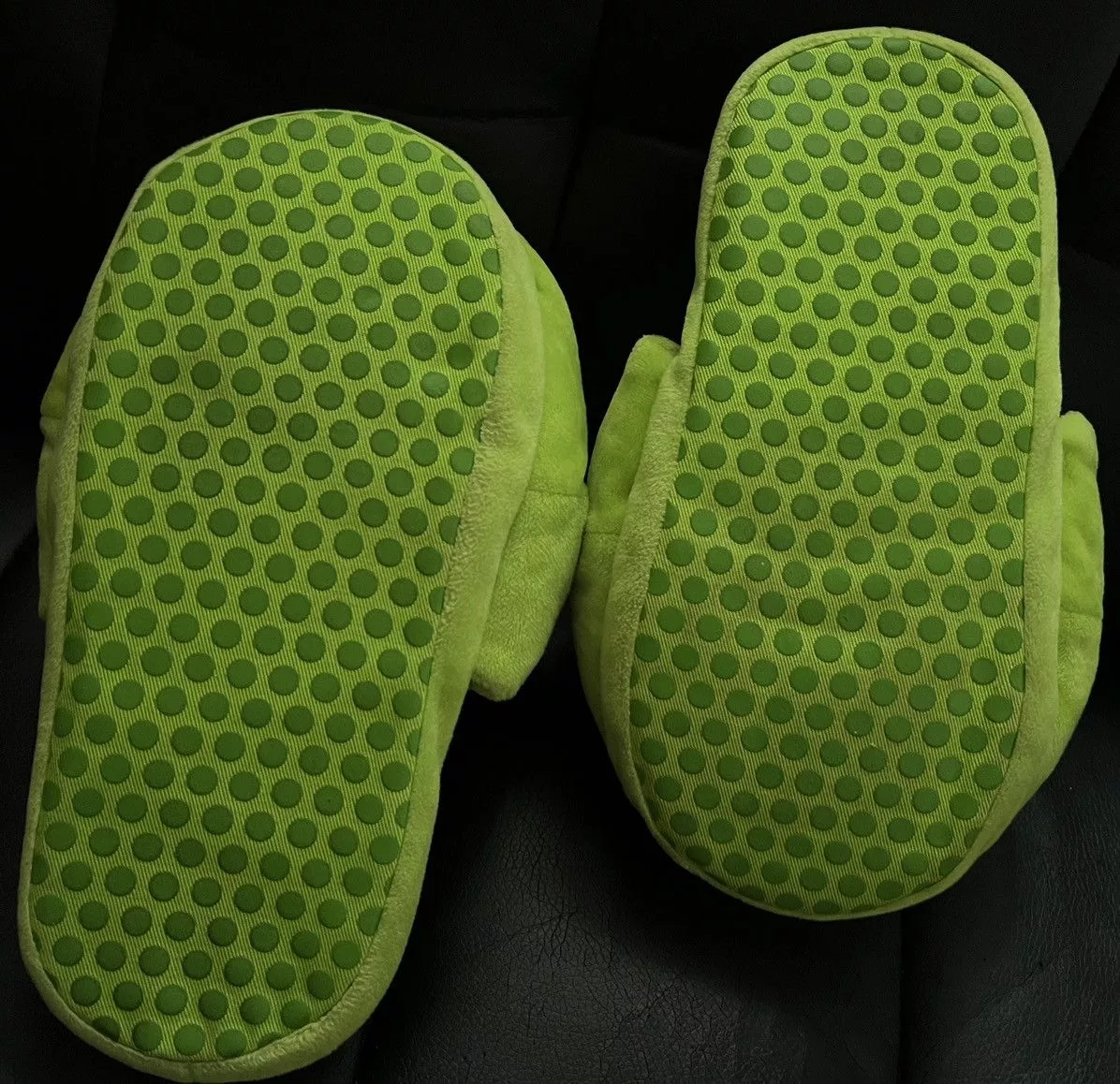 Universal Studios Slip Ons Hello Kitty x Universal Studios Keroppi Plush Slides Shoes Green