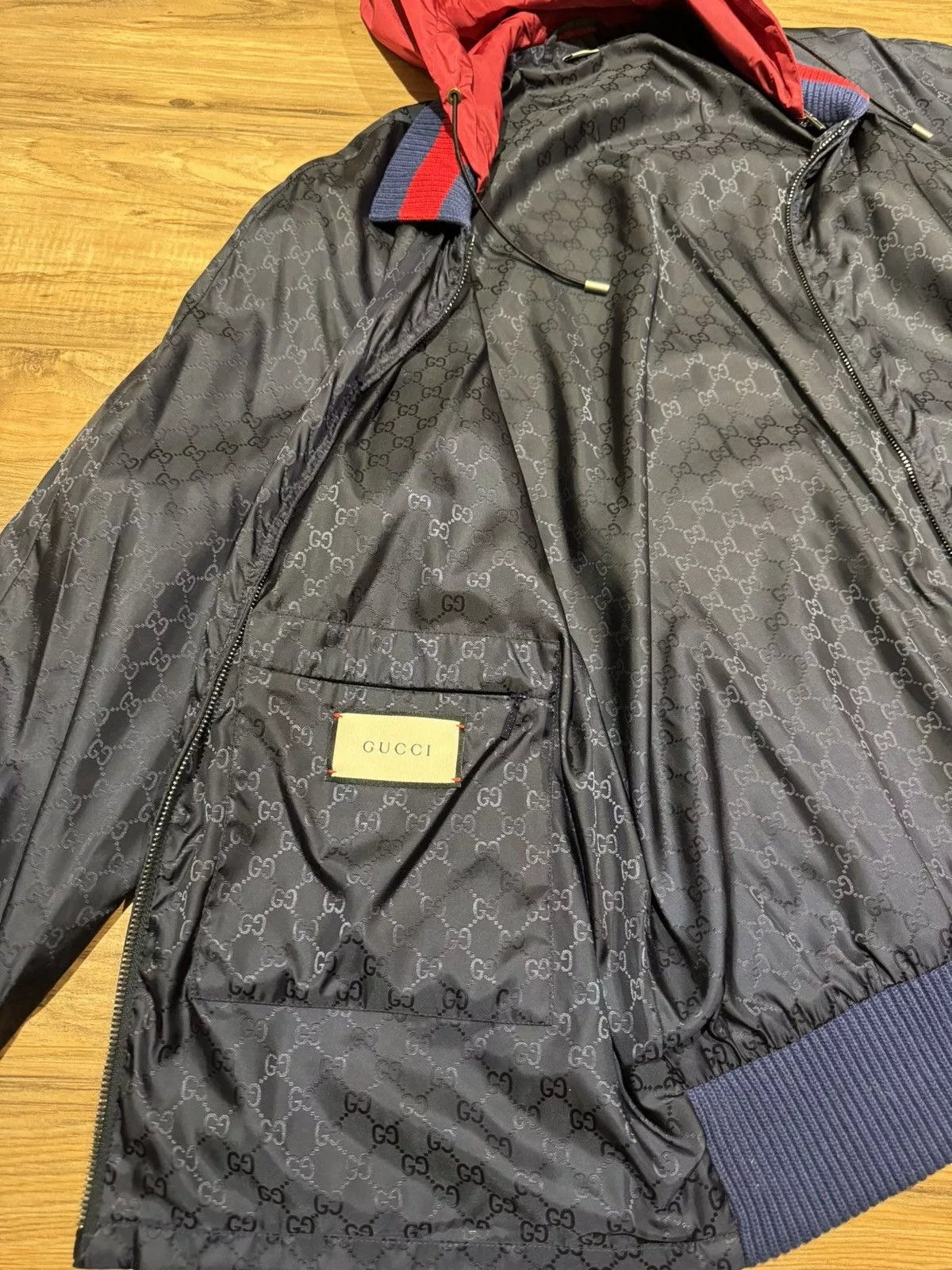 Gucci Raincoats Gucci jacket Black