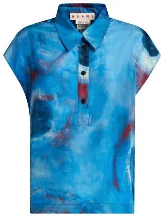 Marni Shirts Button Ups Marni o1srvl11e0624 Shirt in Multicolor