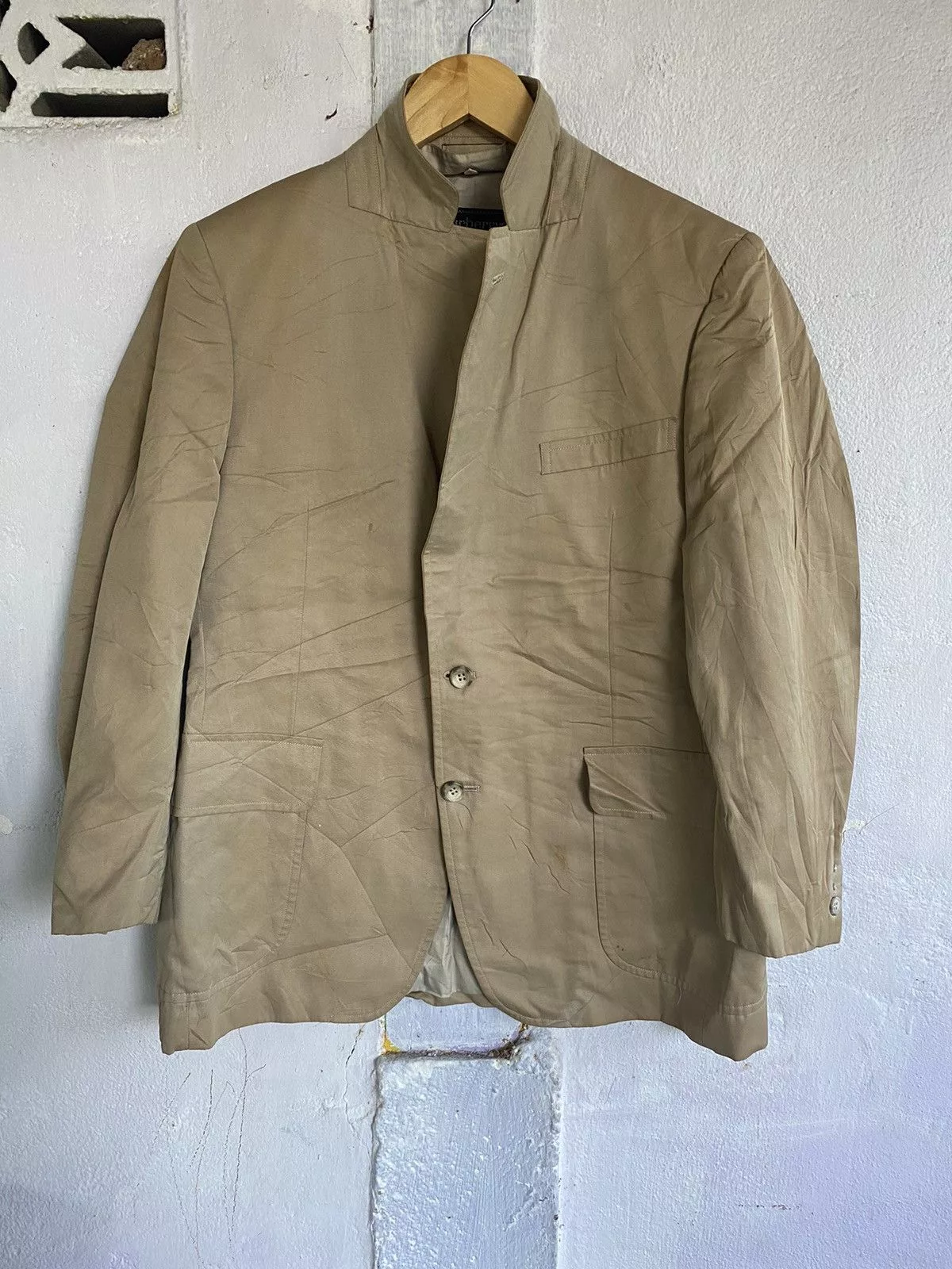 Burberry Jackets Burberry × Designer × Vintage Vintage Burberry Coat Blazer Jacket Brown