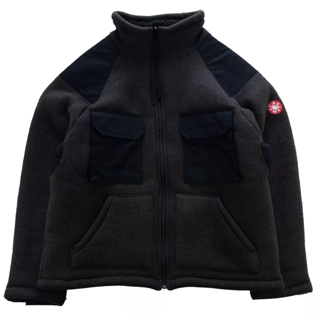 Cav Empt Heavy Coats Cav Empt Sherpa Fleece Jacket Size M Gray