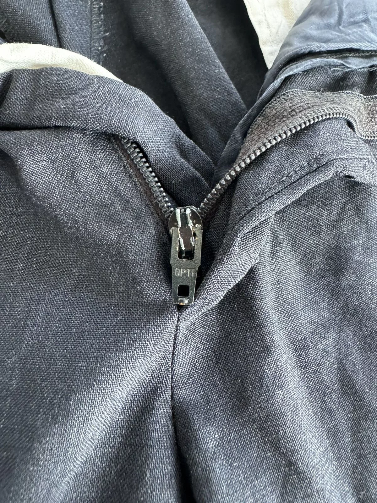 Hermes Formal Trousers Hermes grey charcoal wool pants Gray