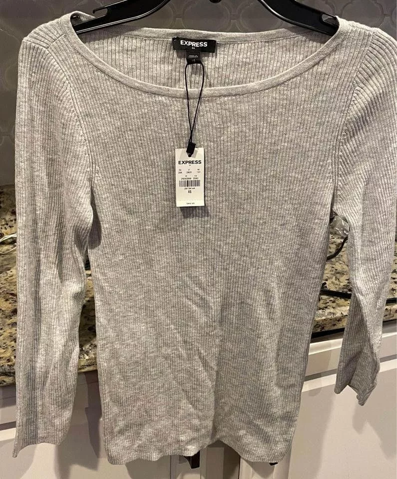 Designer Sweaters Designer Express Sweater Silver