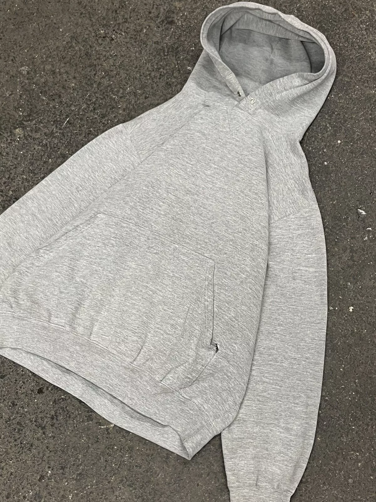 Russell Athletic Sweatshirts Hoodies Russell Athletic × Vintage Vintage blank Heather gray boxy fit russell athletic style Streetwear