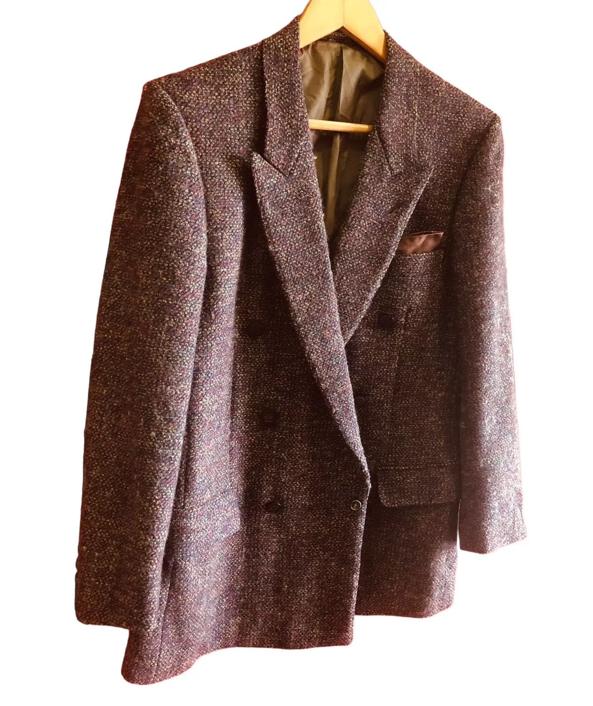 Givenchy Heavy Coats Givenchy Double Breasted Wool Coat Multi
