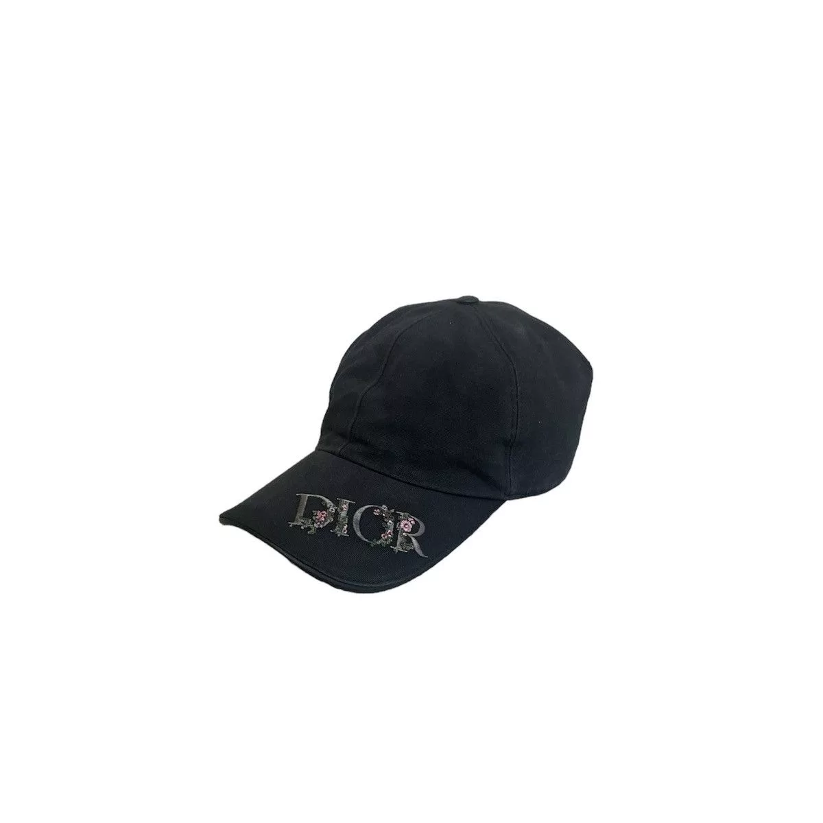 Dior Hats DIOR FLEURS BASEBALL CAP Black