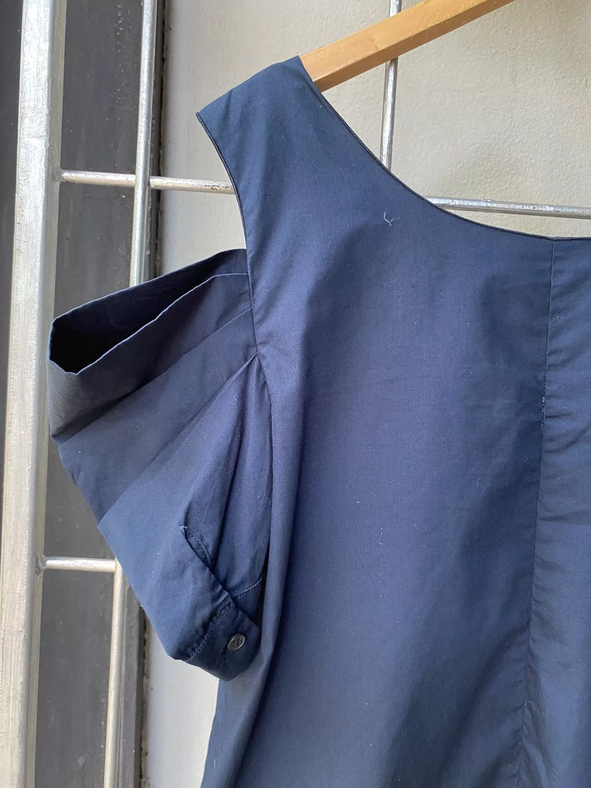 Miu Miu Blouses Miu miu navy blouse Blue