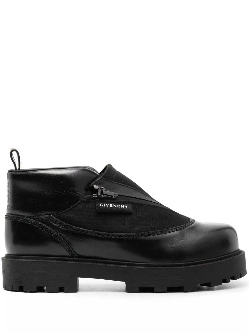 Givenchy Boots Givenchy Leather Storm Ankle Boots Black