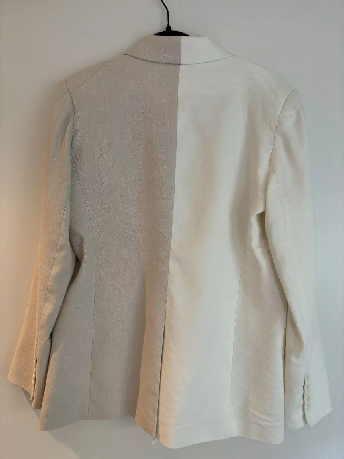 Veronica Beard Blazers Veronica Beard Linen Blazer White