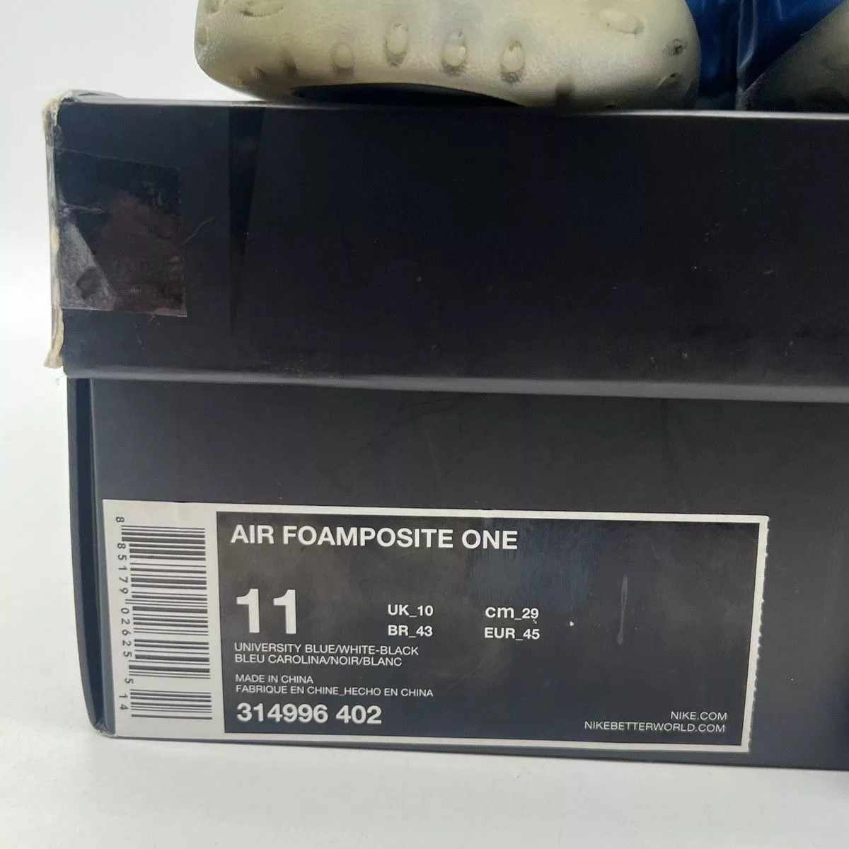 Nike Low Top Sneakers Nike Air Foamposite one university blue