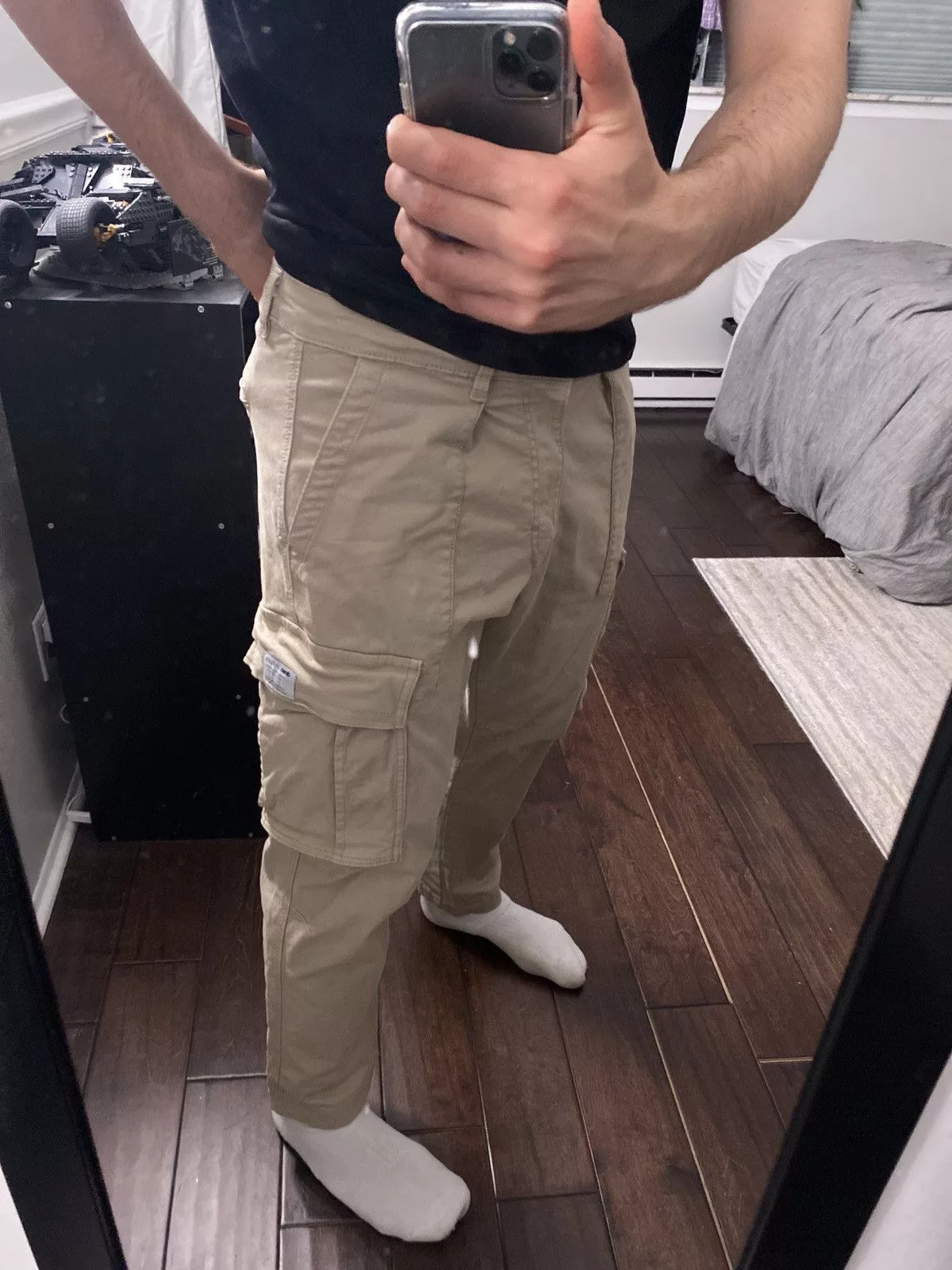 Zara Casual Pants Zara Tan Cargo Pants Brown