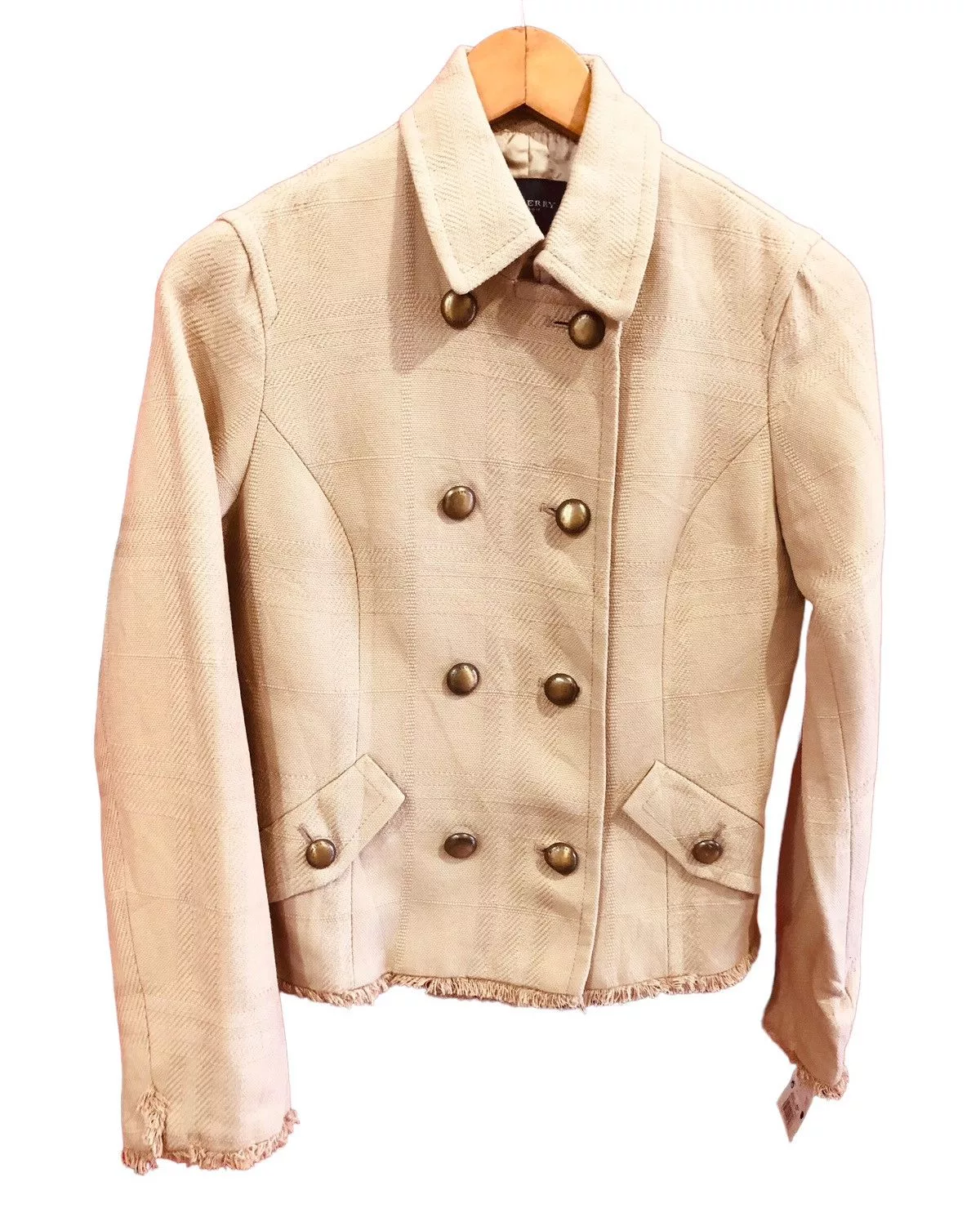 Burberry Heavy Coats Nice! Never Worn Burberry London Button Jacket Brown