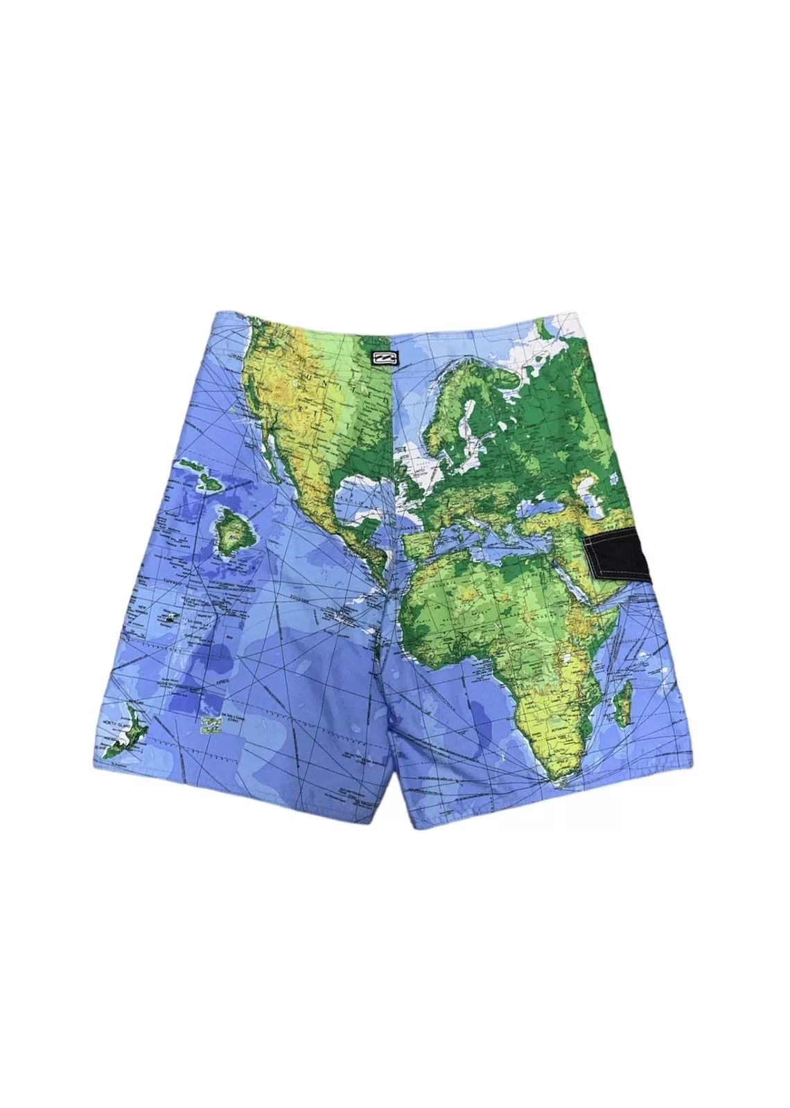Billabong Shorts Billabong World Maps Beach Pants Multi