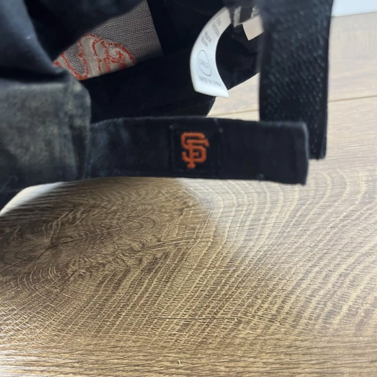 Nike Hats San Francisco Giants CHILD Hat Nike Black Hat Adjustable Bla