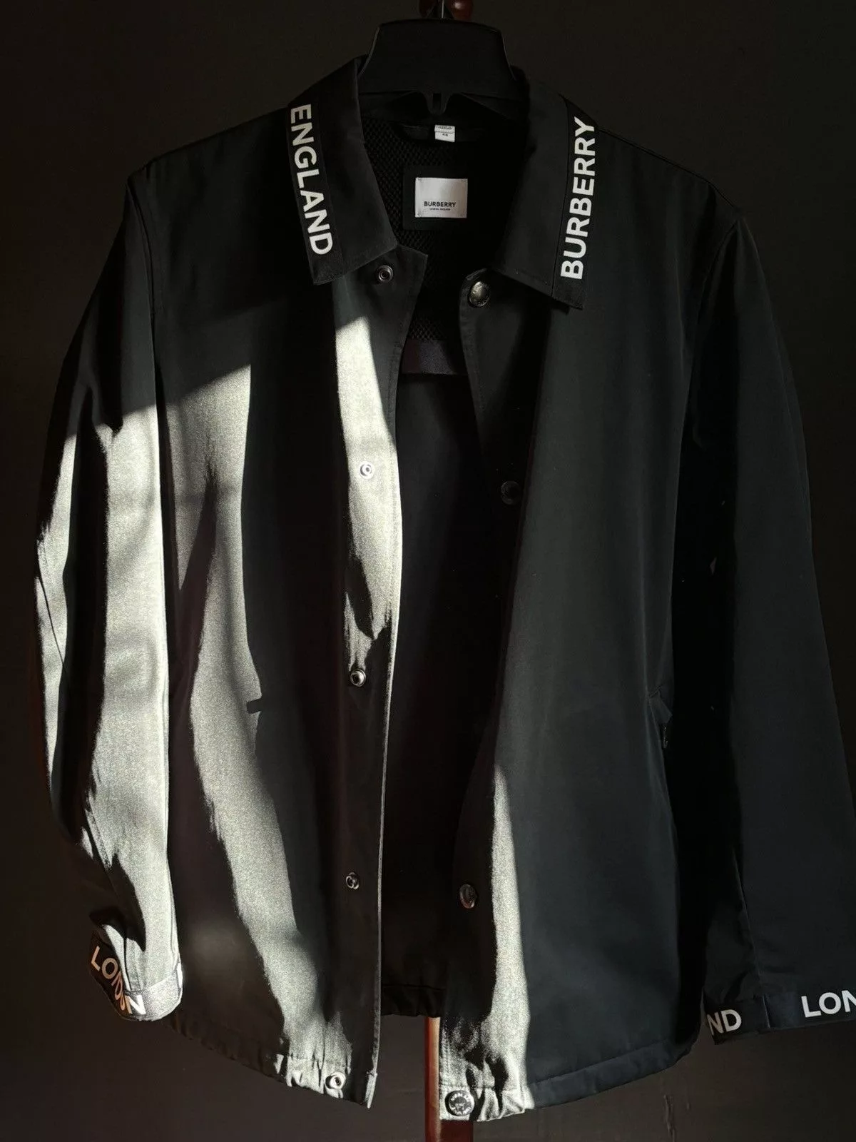 Burberry Light Jackets Burberry Jacket Black