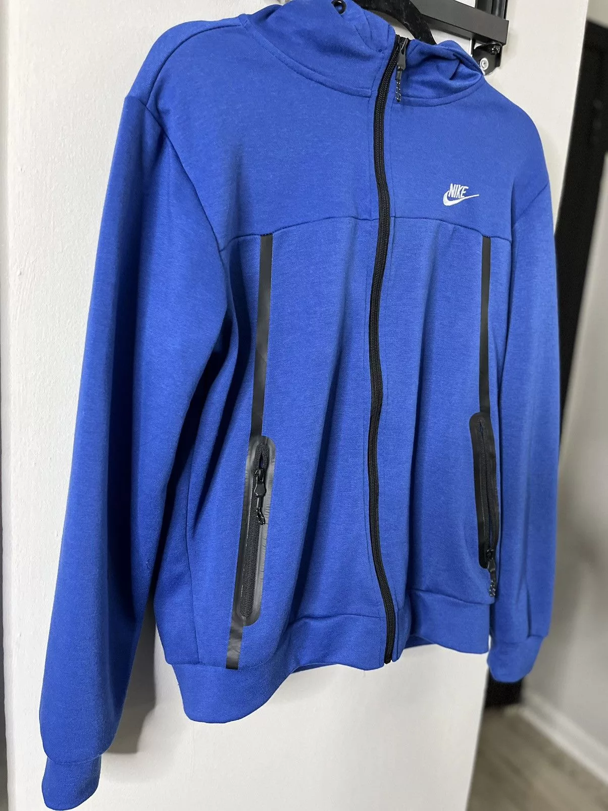 Nike Sweatshirts Hoodies Blue Nike zip up