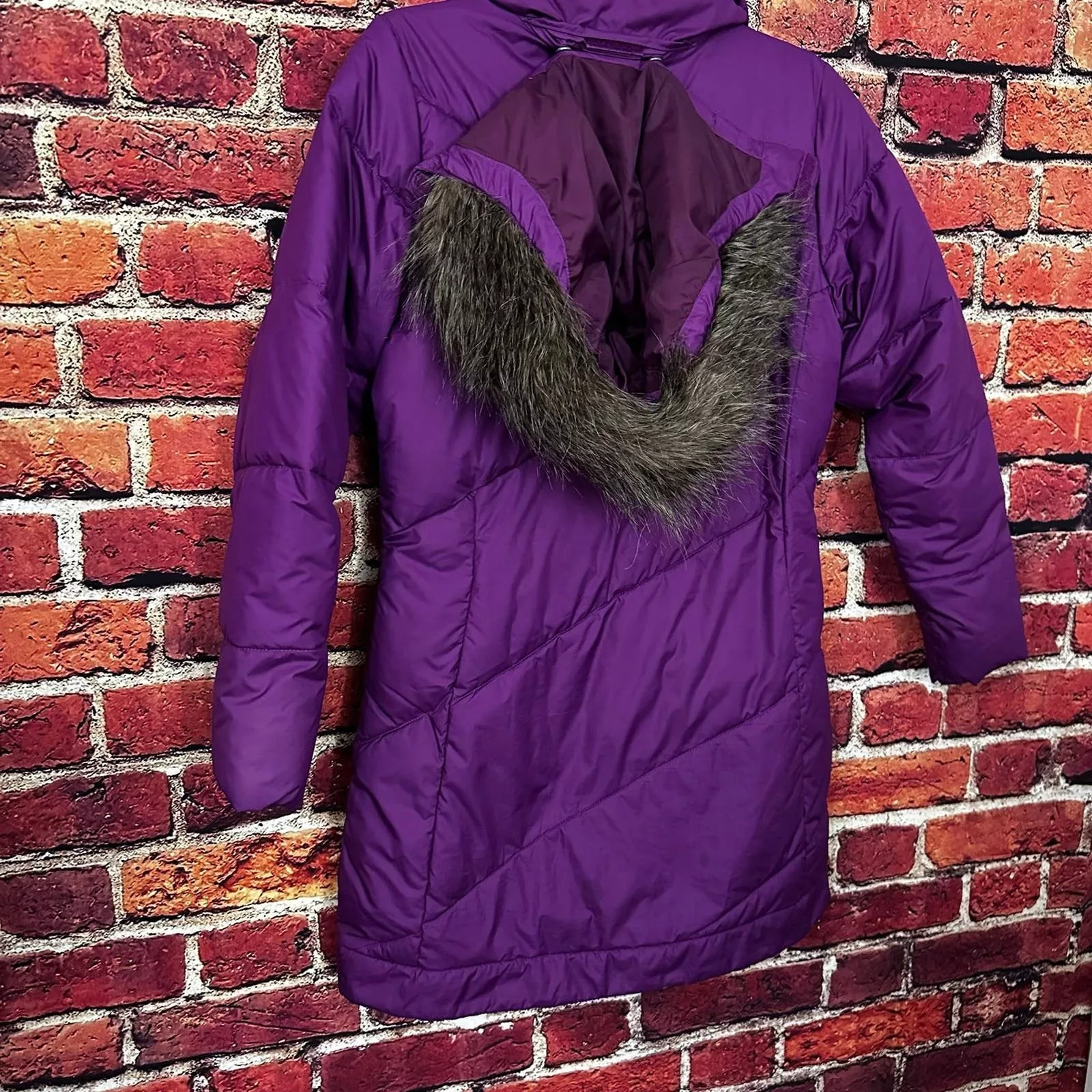 Columbia Jackets Columbia puffer jacket Purple