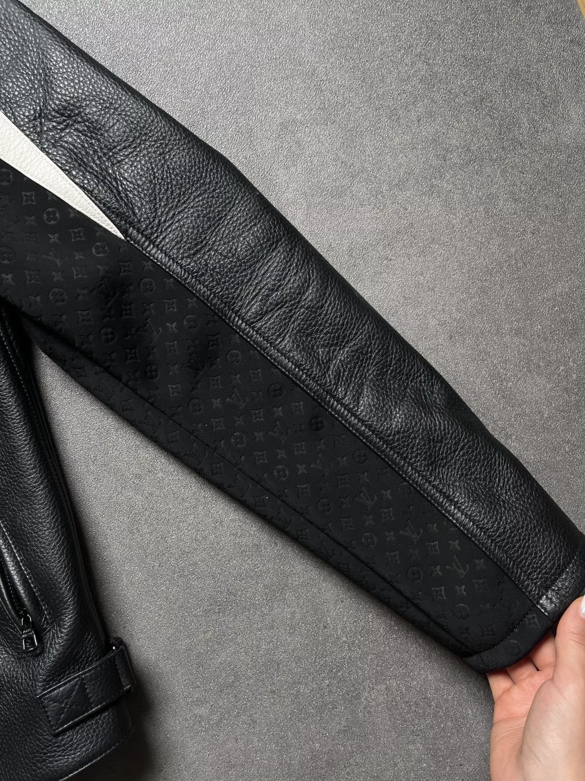 Louis Vuitton Leather Jackets Louis Vuitton Blouson Jacket Black