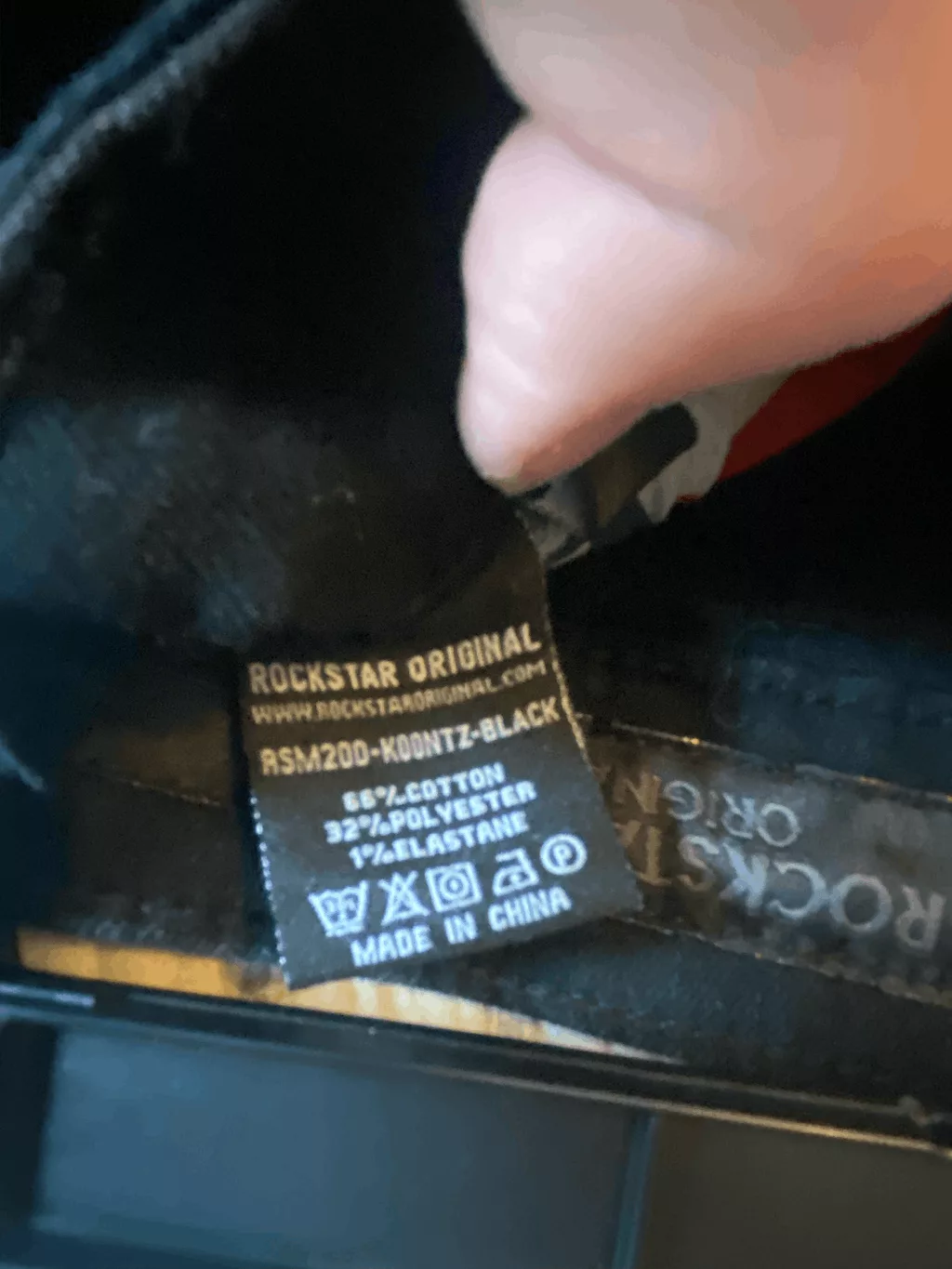 Other Denim Other Rockstar Original Koontz 3.0 Jean (Black) - 36 / Black