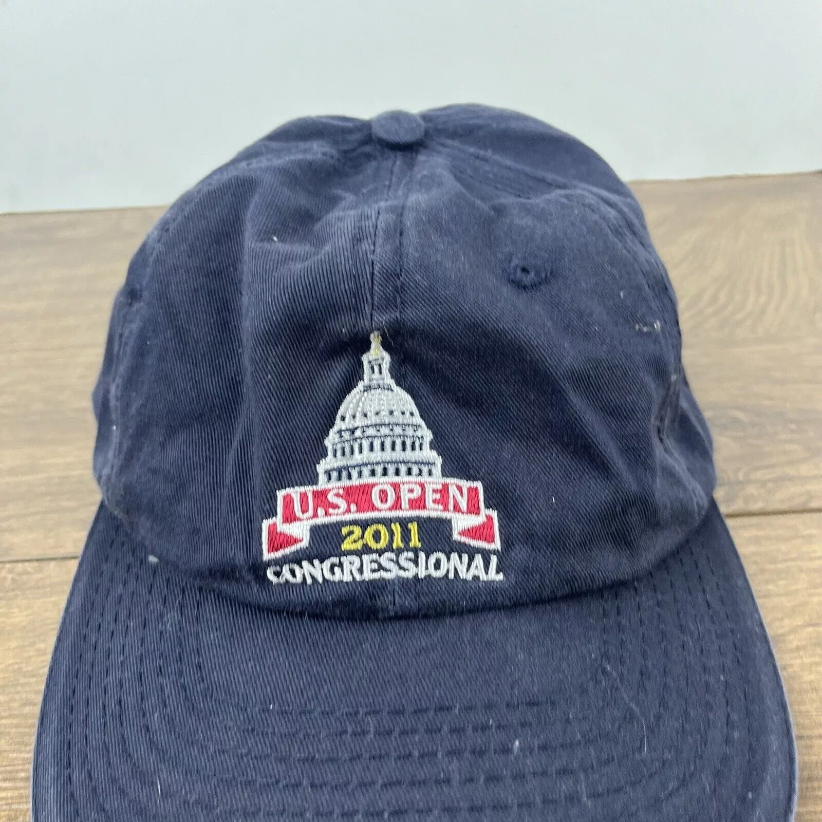 Other Hats Other 2011 US Open Hat Congressional Hat Blue Adjustable Hat Blue