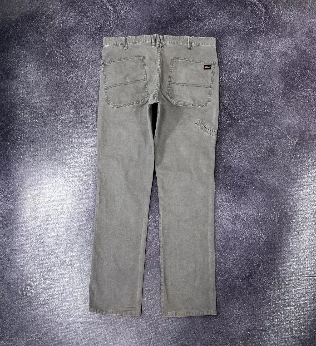 Dickies Denim Vintage Dickies Y2K Faded Grey Work Pants Jeans Gray Streetwear