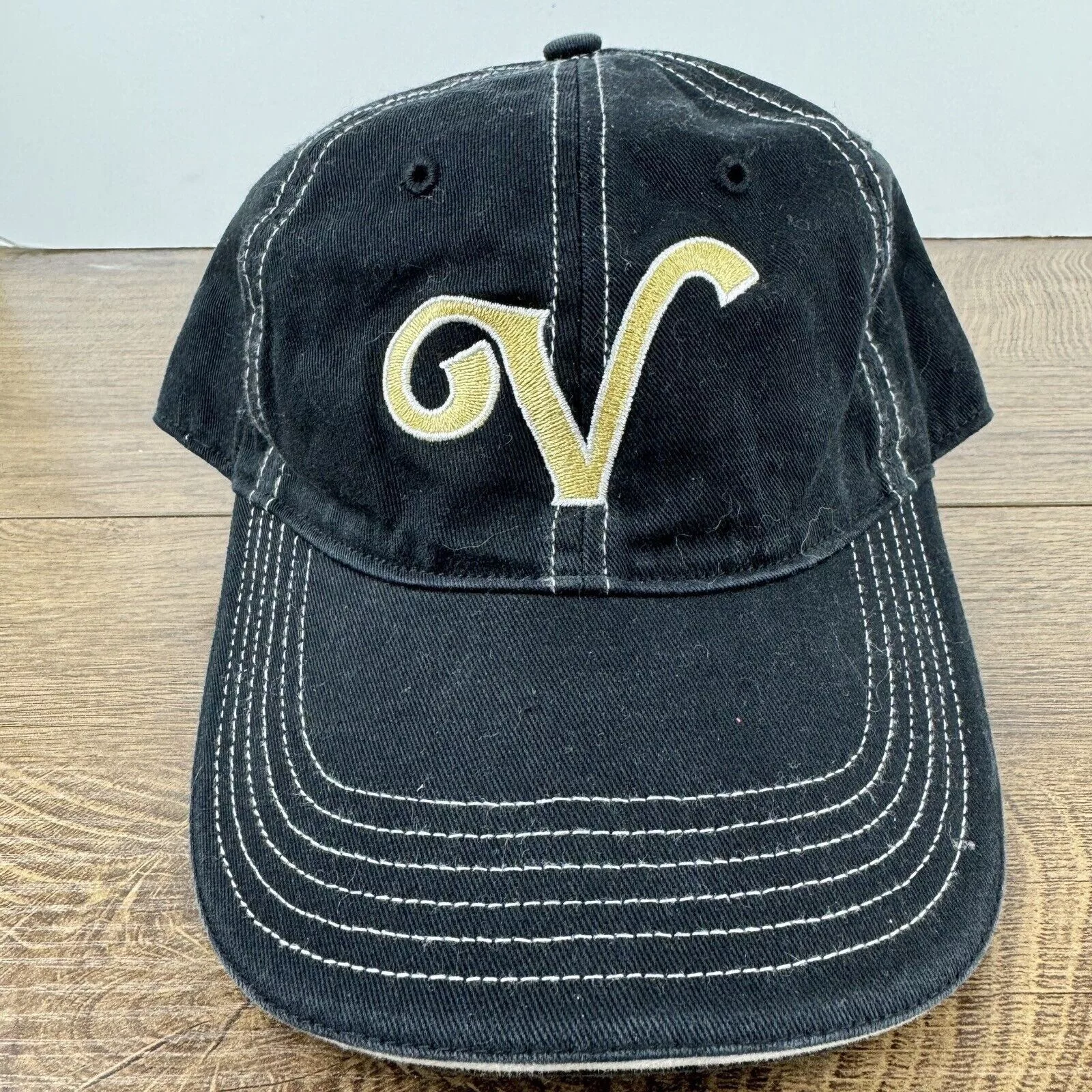 Other Hats Other Vanderbilt Commodores Black Hat Adjustable Adult Size Hat Ca