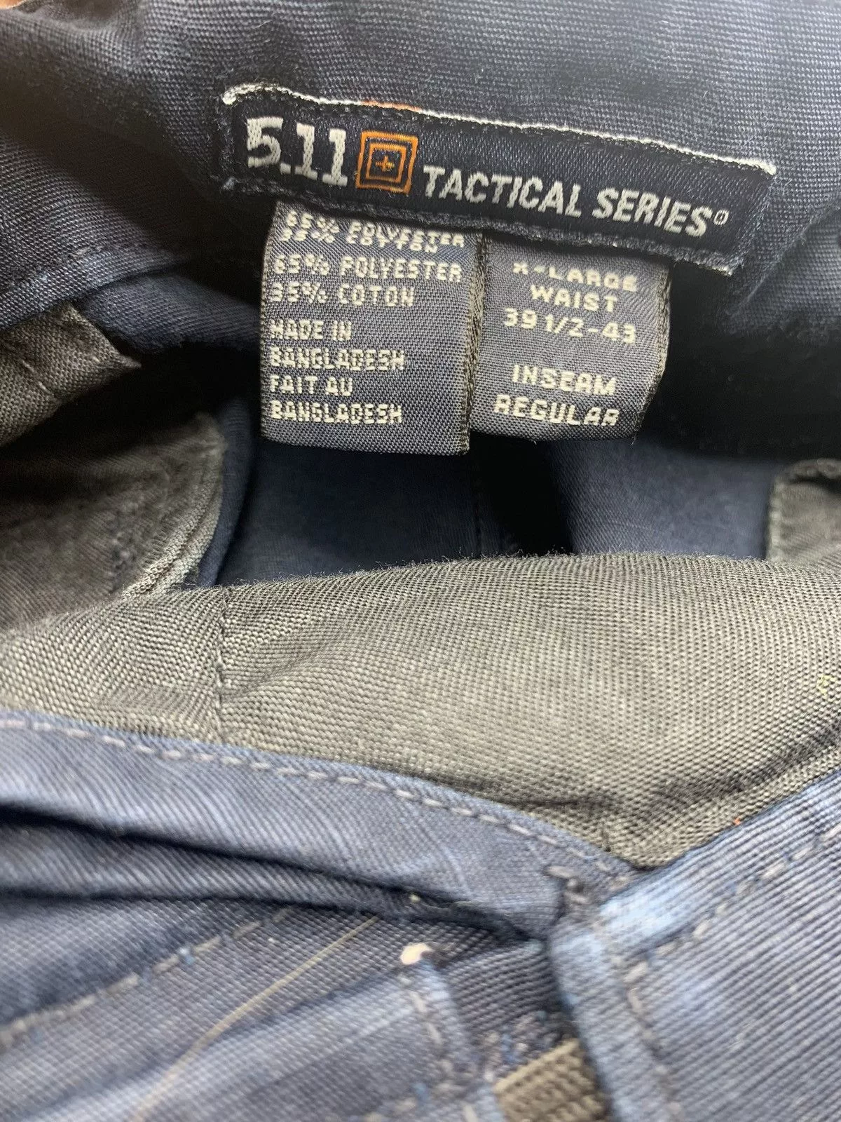 5.11 Casual Pants 5.11 Navy blue cargo tactical work pants