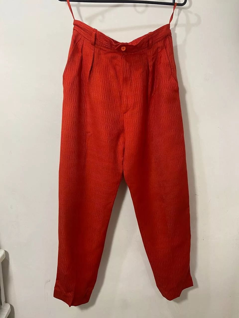 Yves Saint Laurent Vintage pants Red