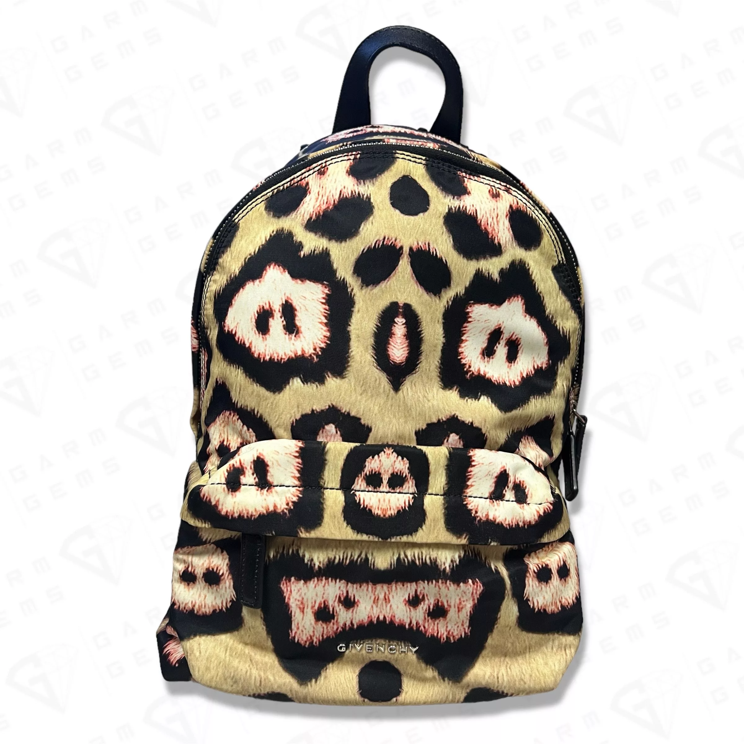 Givenchy Backpacks Givenchy Leopard Backpack Beige