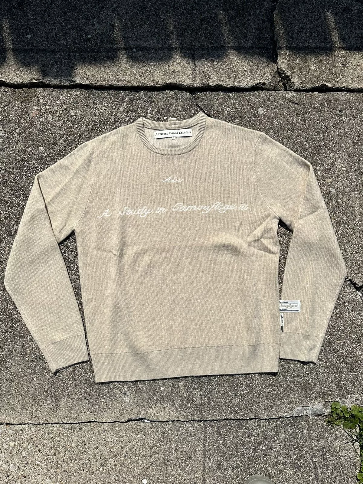 Advisory Board Crystals Sweaters Knitwear Advisory Board Crystals ‘A Study in Romance’ Sweater White